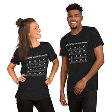 Load image into Gallery viewer, Jesus Deserves More Than Four Chords T-Shirt