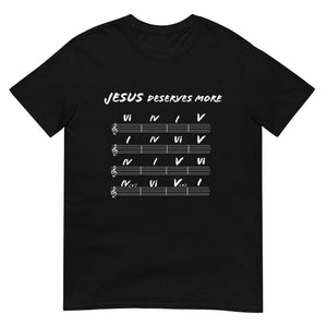 Jesus Deserves More | Gabriel Bello Music Short-Sleeve Unisex Premium T-Shirt